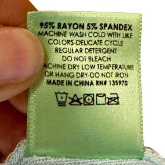 Honeydew Intimates Sky Blue Tunic Top Sz XL - Picture 9 of 10